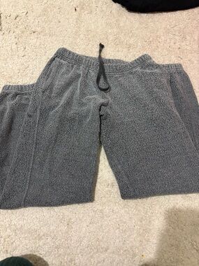 Urban Outfitters Gray Sherpa-Lined Lounge Pants